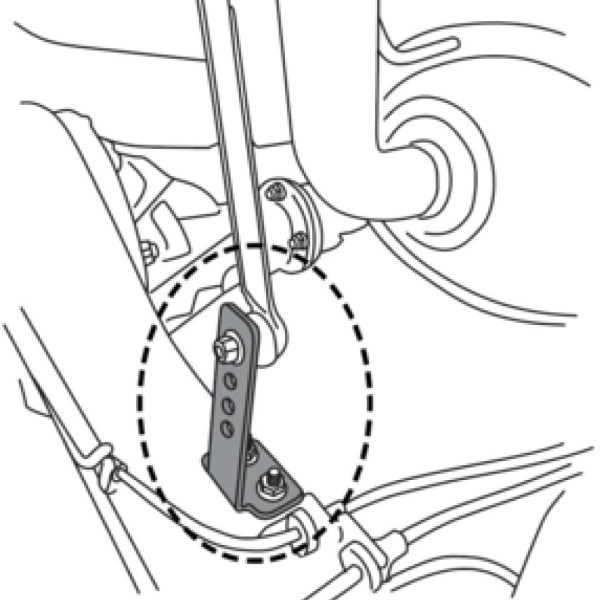 Headlight Bracket Extension Kit