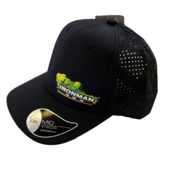 Ironman 4x4 Breezy Cap - Curve Peak Black