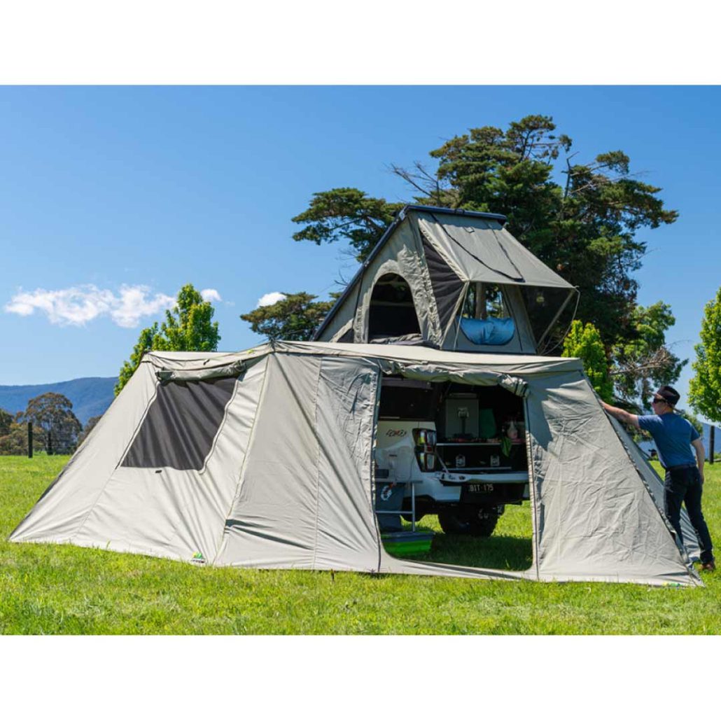Wall Kit to suit DeltaWing XTR-143 Awning - 3 Piece (LHS) | Game Automotive