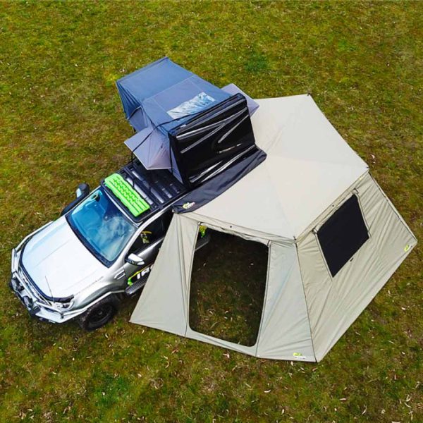 Wall Kit to suit DeltaWing Awnings - 2 Piece Door and Wall