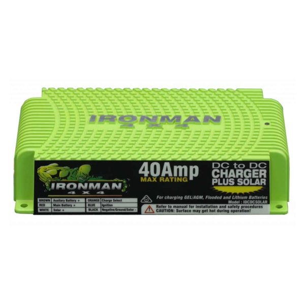 40A DC to DC Battery Charger with Solar Input
