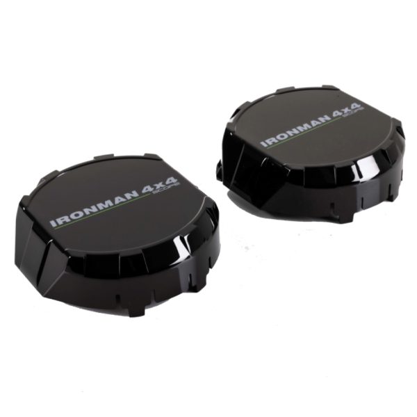 9 inch Scope Driving Lights Covers - Black