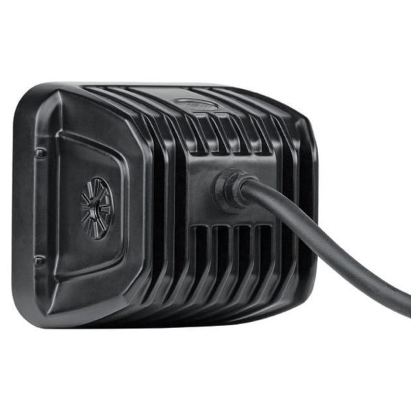 40W Bright Cube Flood Beam LED Cube Light - 81 x 75mm (Each) - Clear - Image 3