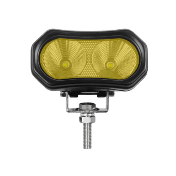10W Universal LED Work Light - 93mm L (2 x 5W LED, 0.9A) - Amber