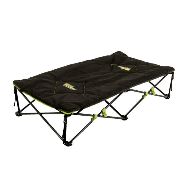 Quick Fold Dog Bed with Padded Mat (133 x 68 x 30cm) - Image 2