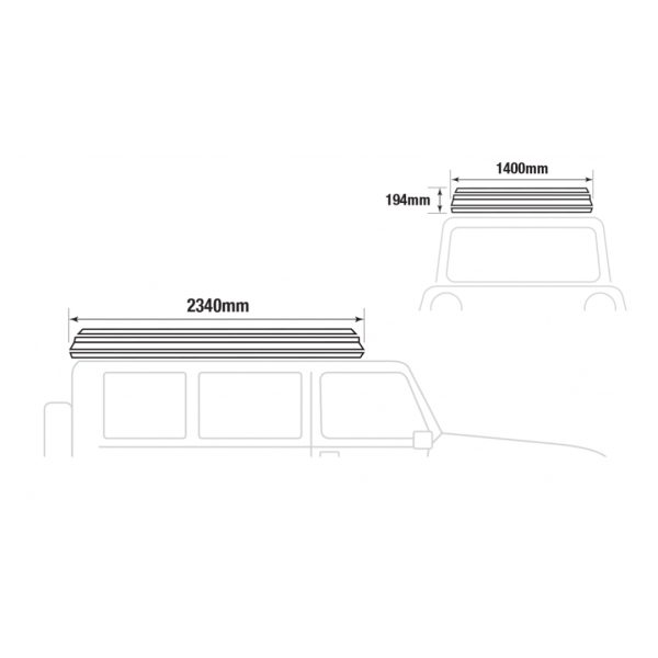 Swift 1400 Rooftop Tent - DLX Hardtop - Image 7