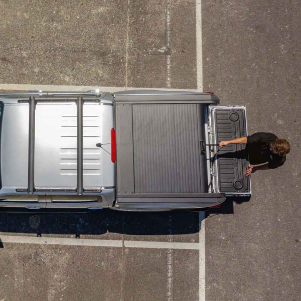 Slide Away Manual Aluminium Tonneau Cover