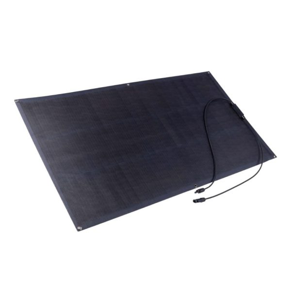 110W Semi Flexible Solar Panel with Wired Connectors