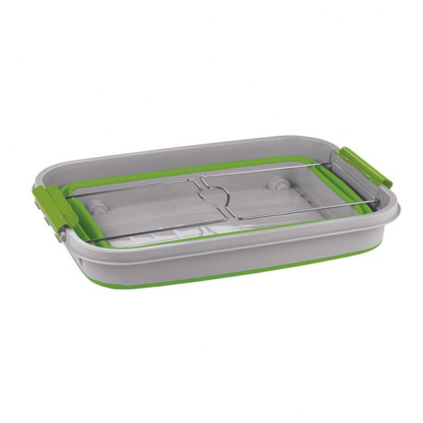 Collapsible Storage Tub with Lid - 45L - Image 2