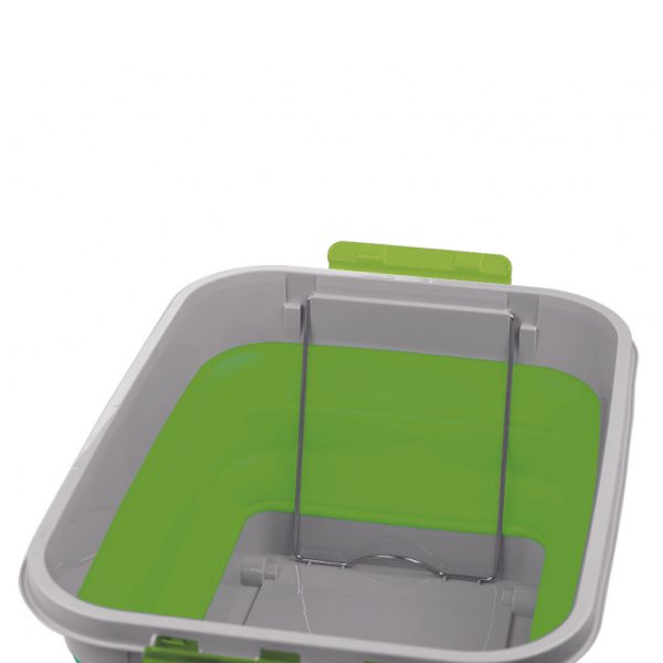 Collapsible Storage Tub with Lid - 45L - Image 3