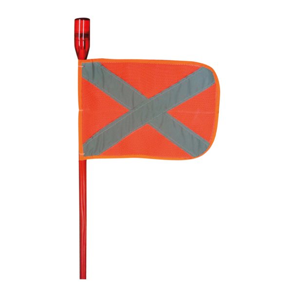 High Mount Flag - 2.4m (With red LED)