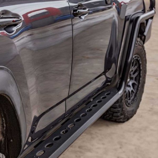 Premium Side Steps and Rails (Scrub Bars) - Dimple Style