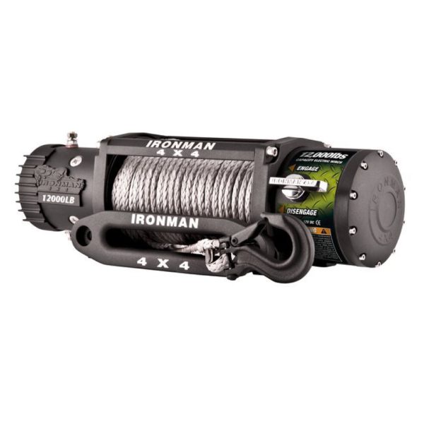 Monster Winch 12000lb - 12V (With synthetic rope)