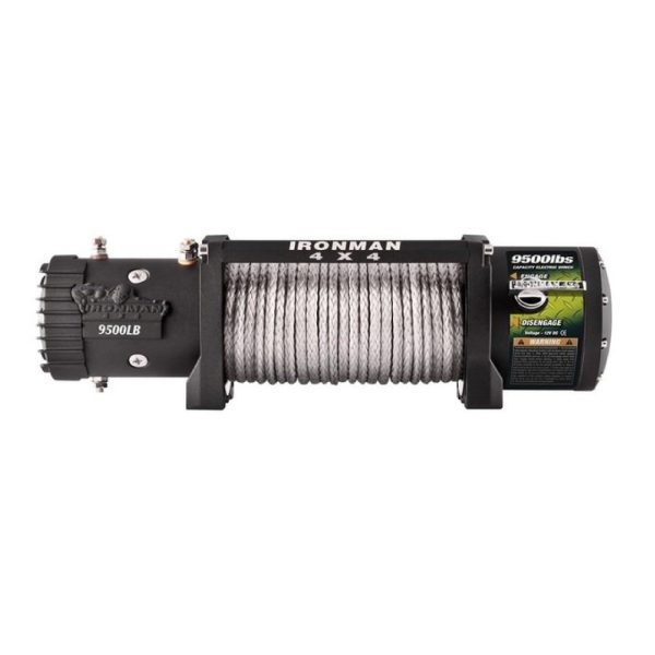 Monster Winch 9500lb - 12V (With synthetic rope)